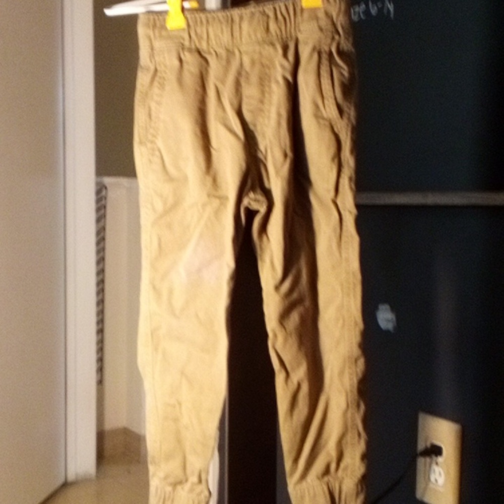 Abercrombie boys khaki joggers
